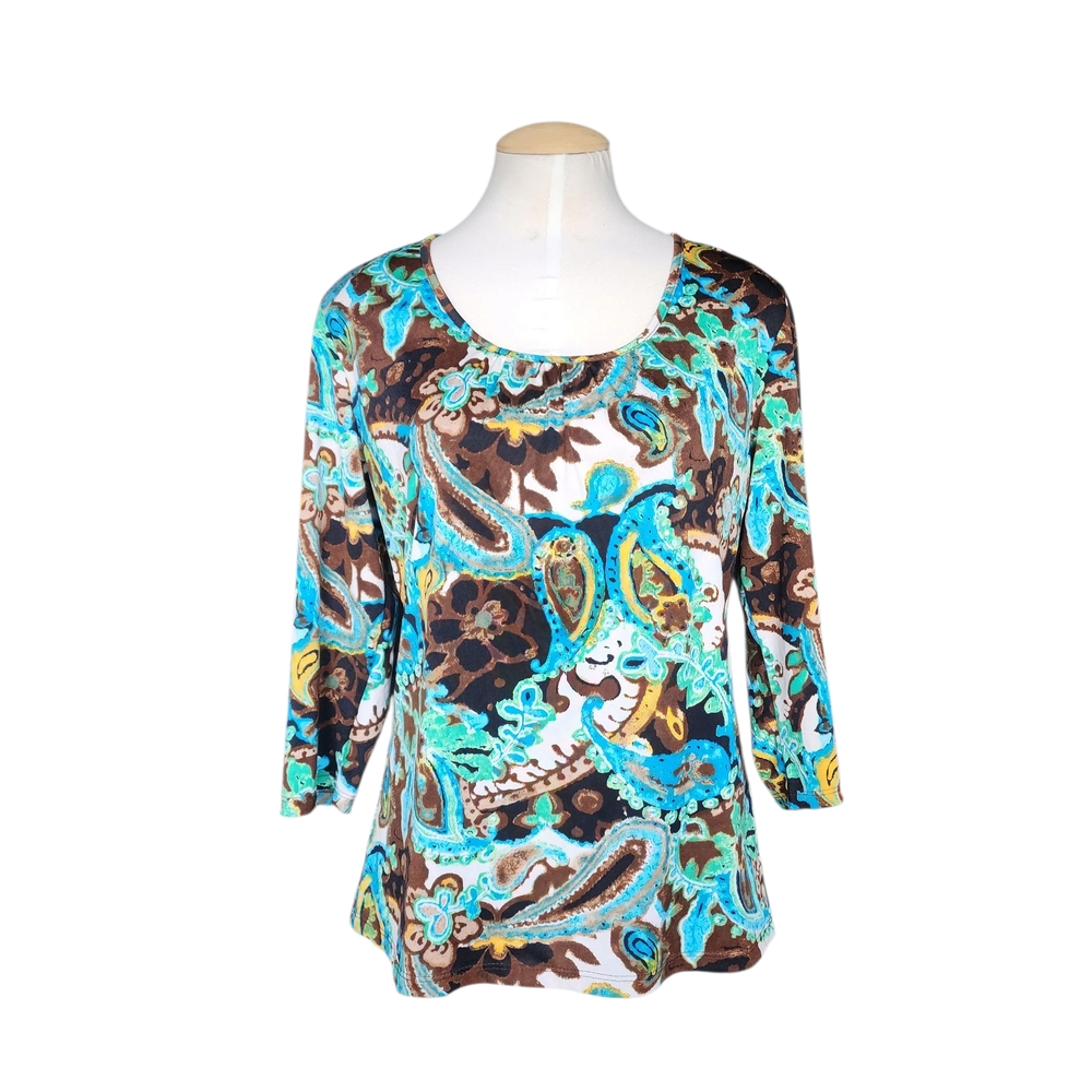 Paisley Print Blouse